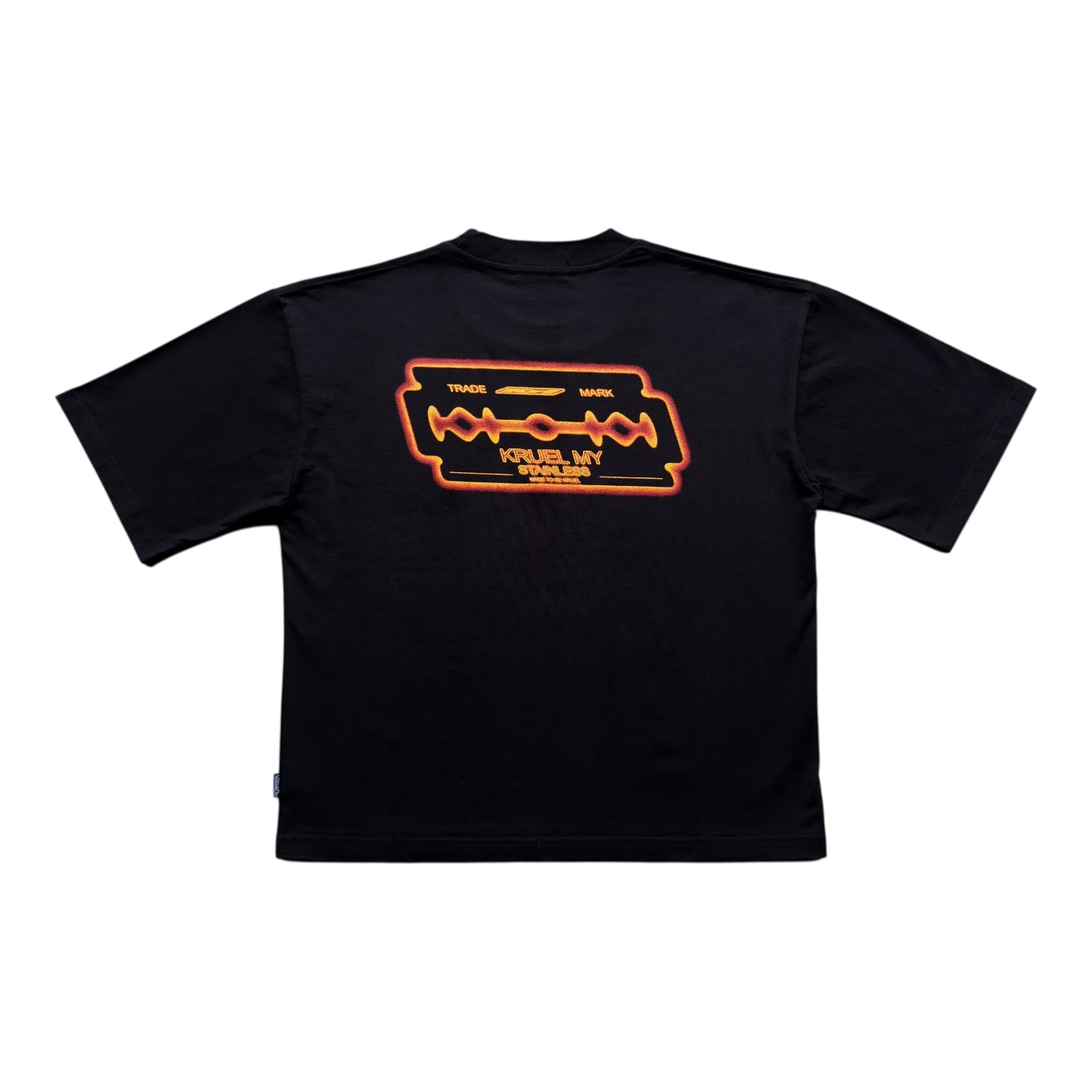 Flame Script Boxy Tee