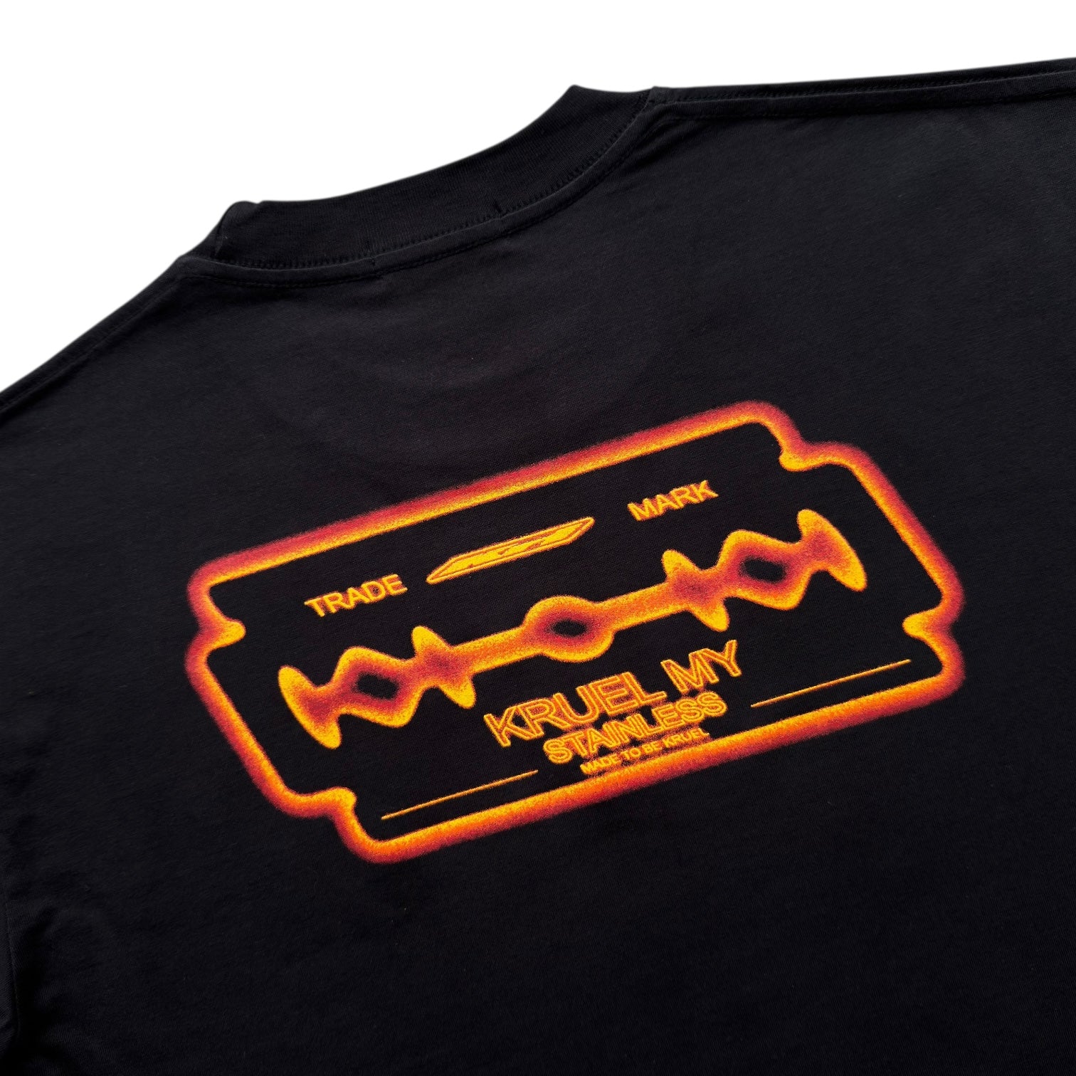 Flame Script Boxy Tee